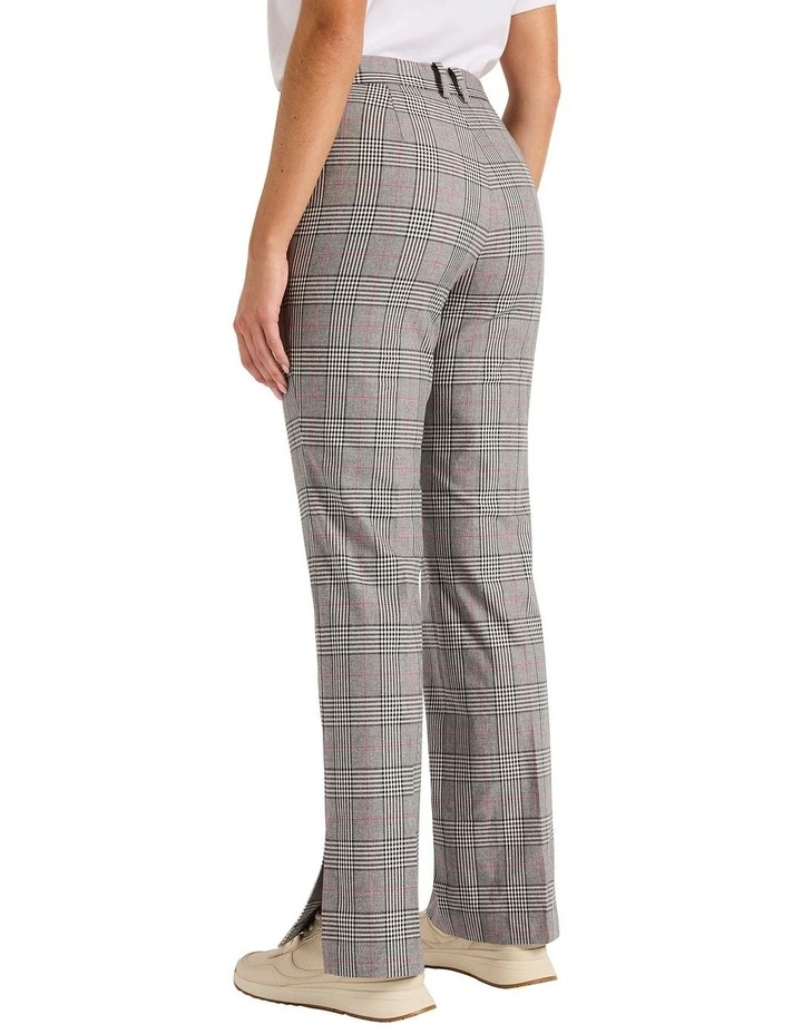 Our Song Check Pant in Black Check image 4
