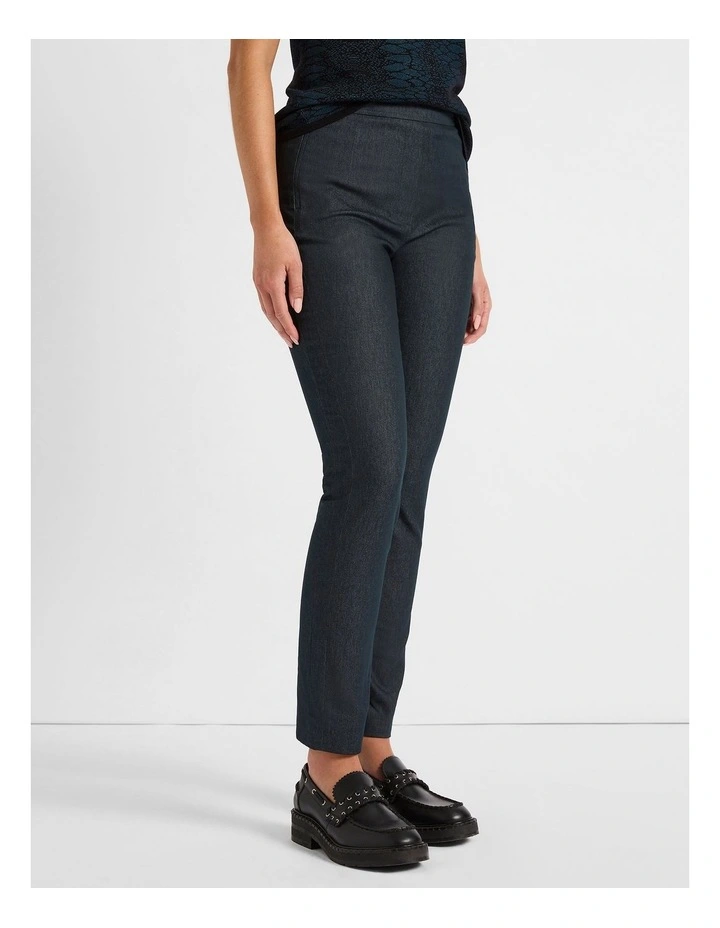 Celene Smart Denim Pant in Indigo image 1