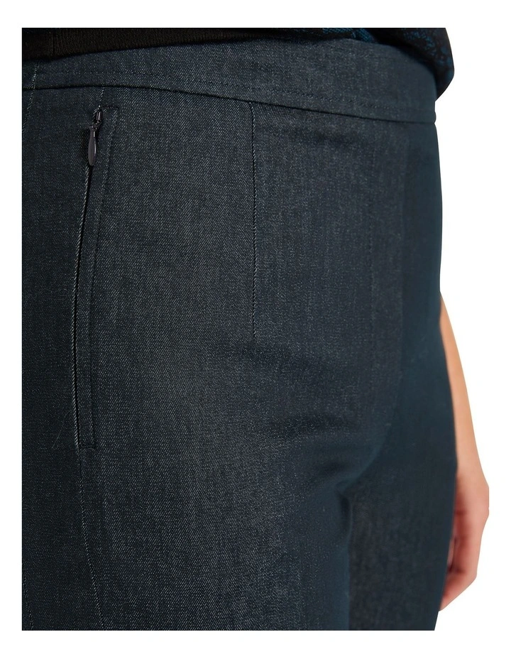 Celene Smart Denim Pant in Indigo image 3