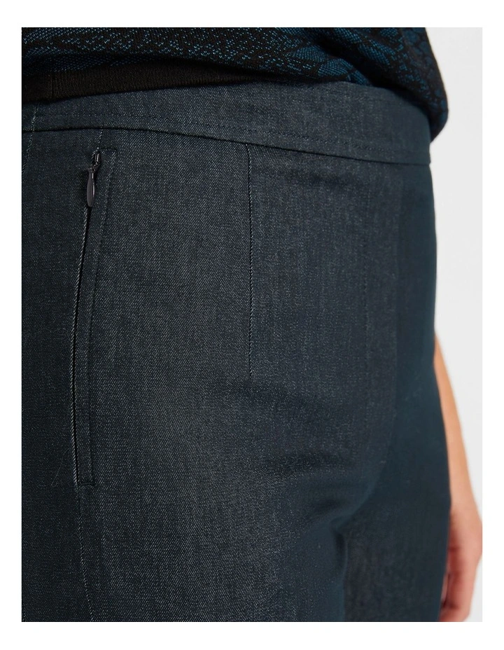 Celene Smart Denim Pant in Indigo image 4