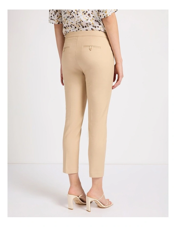 Alana Welt Pocket Pant in Sand image 3