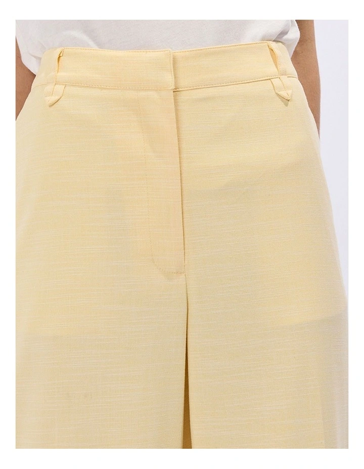 Jacqueline Straight Leg Pant in Butter image 4