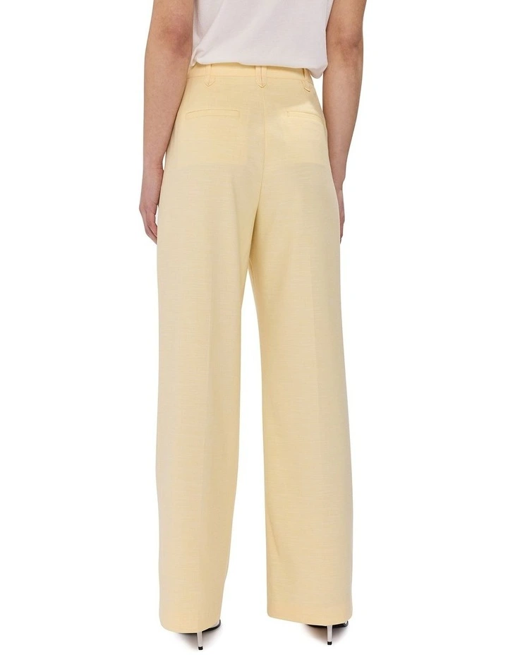 Jacqueline Straight Leg Pant in Butter image 4