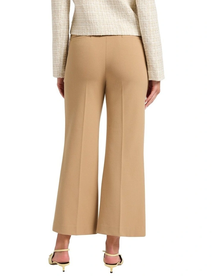 Logan Crop Pant in Biscuit image 3