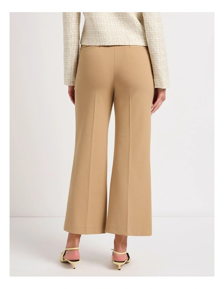 Logan Crop Pant in Biscuit image 4
