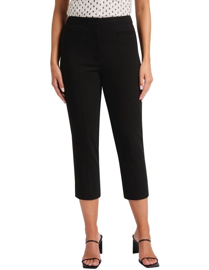 Don't Cha Capri Pant in Black image 3