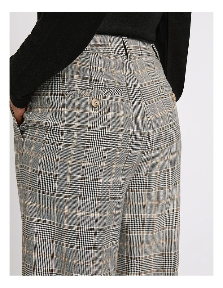 Issa Wide Leg Pant in Black/White image 3
