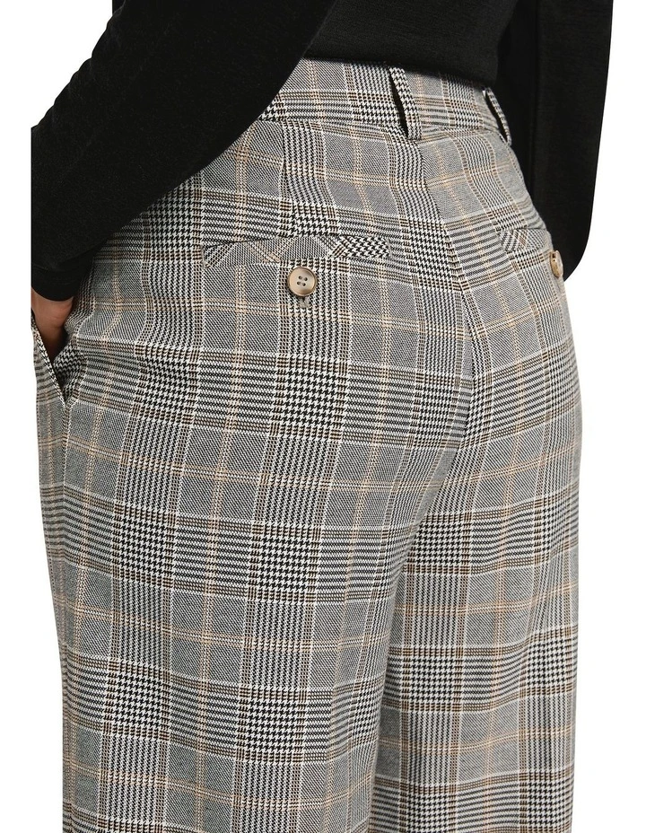 Issa Wide Leg Pant in Black/White image 3
