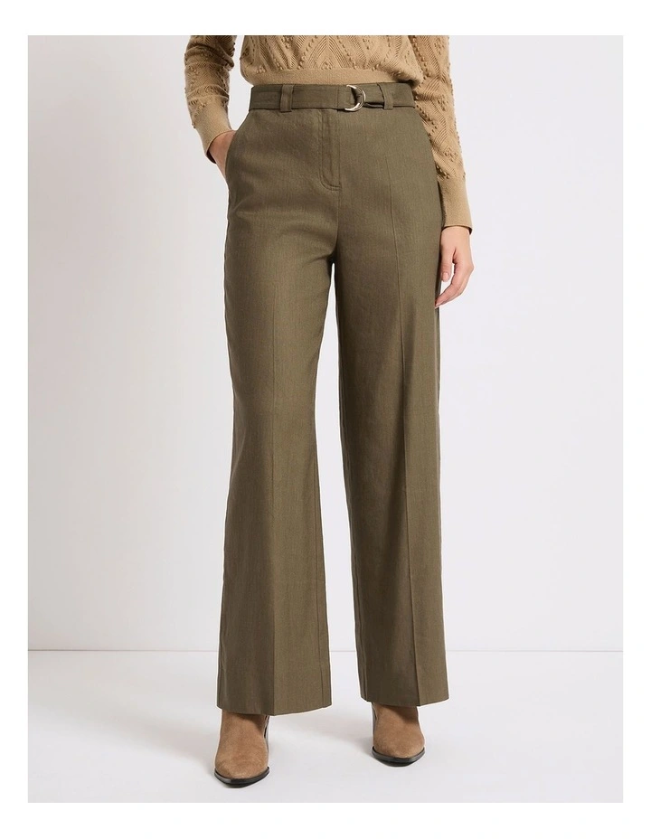 Rowan Wide Leg Pant in Wolff image 2