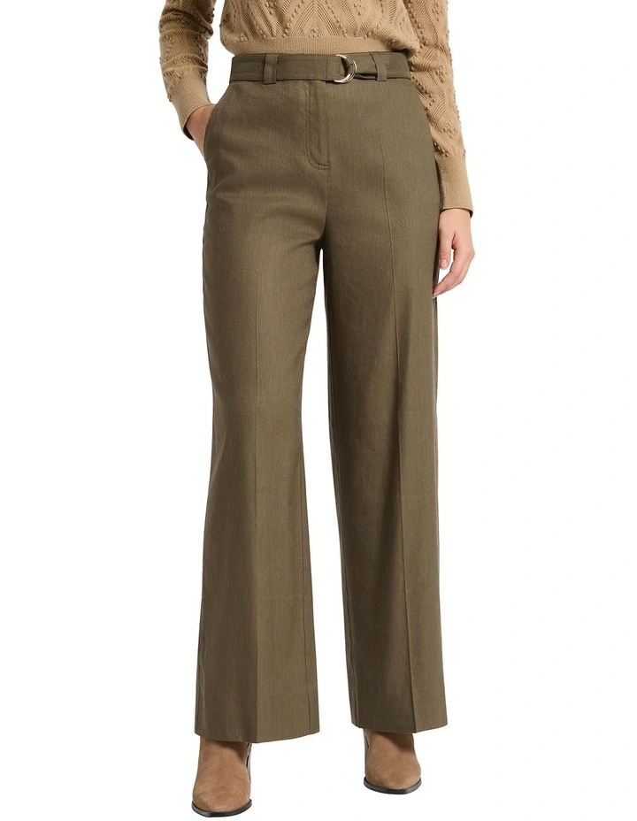 Rowan Wide Leg Pant in Wolff image 3