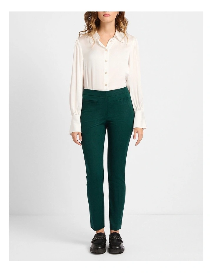 Spring Breakers Check Pant in Green Multi image 2