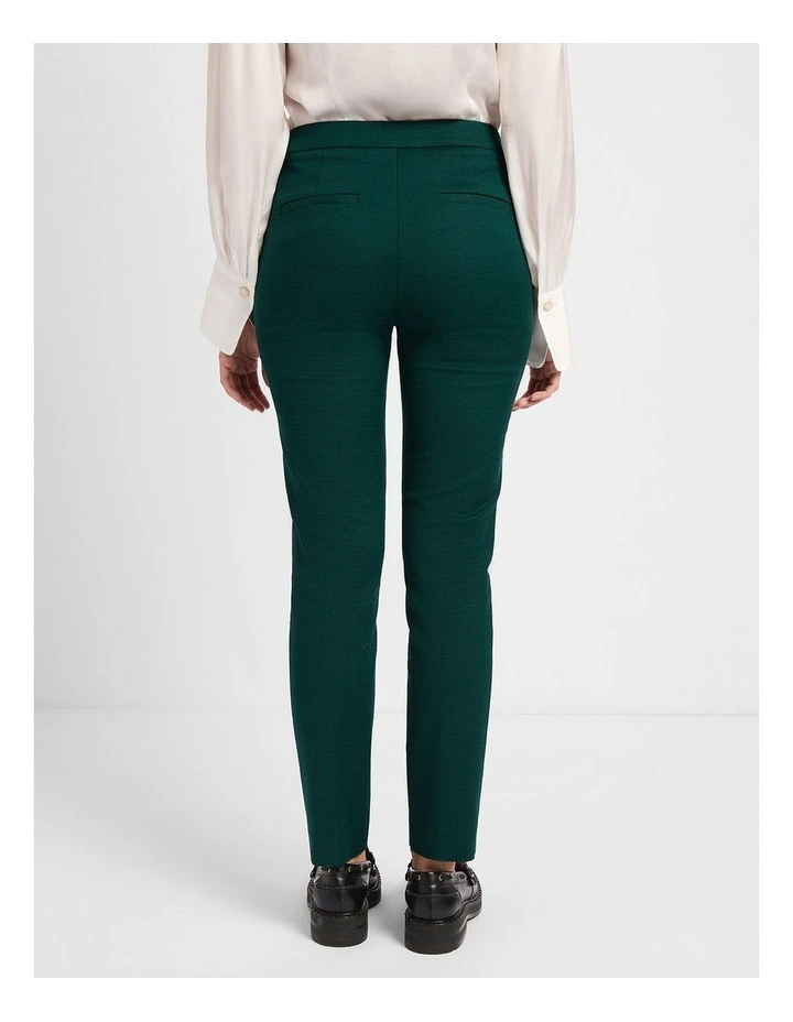 Spring Breakers Check Pant in Green Multi image 3
