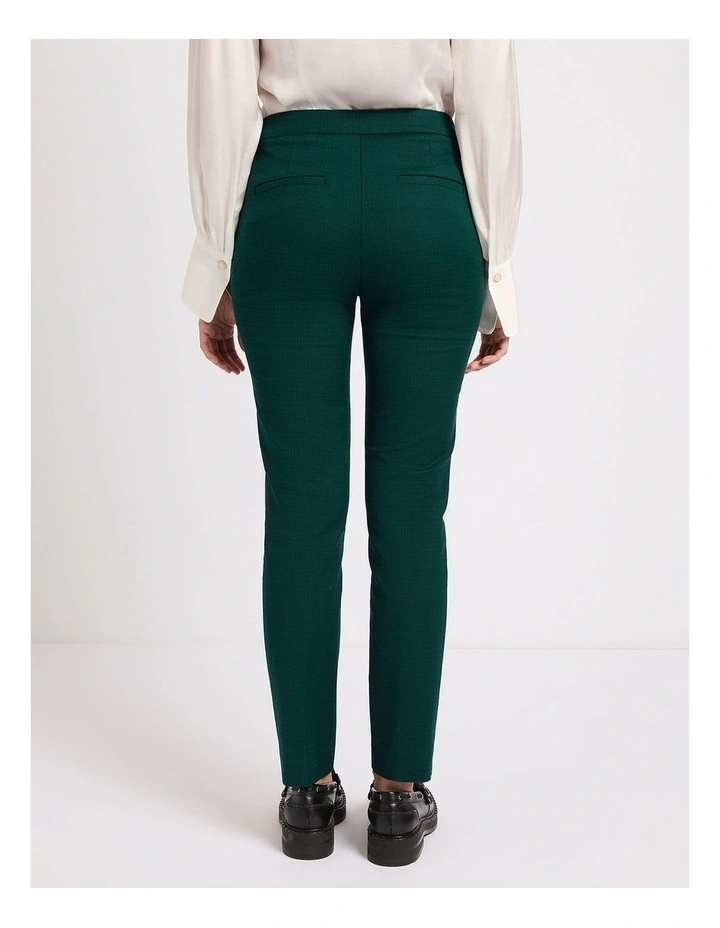 Spring Breakers Check Pant in Green Multi image 4