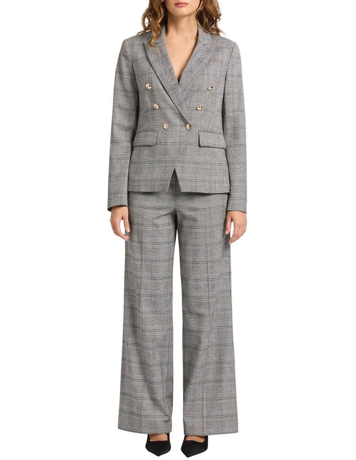 Love Maze Flare Pant in Black/White image 3