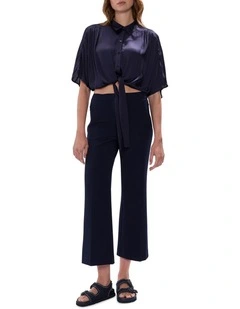 Logan Crop Pant in Midnight