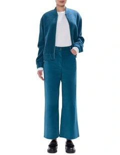 Cali Wide Leg Pant in Teal