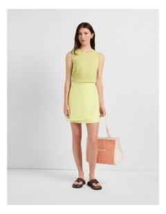Eva Wrap Mini Skirt in Sassari