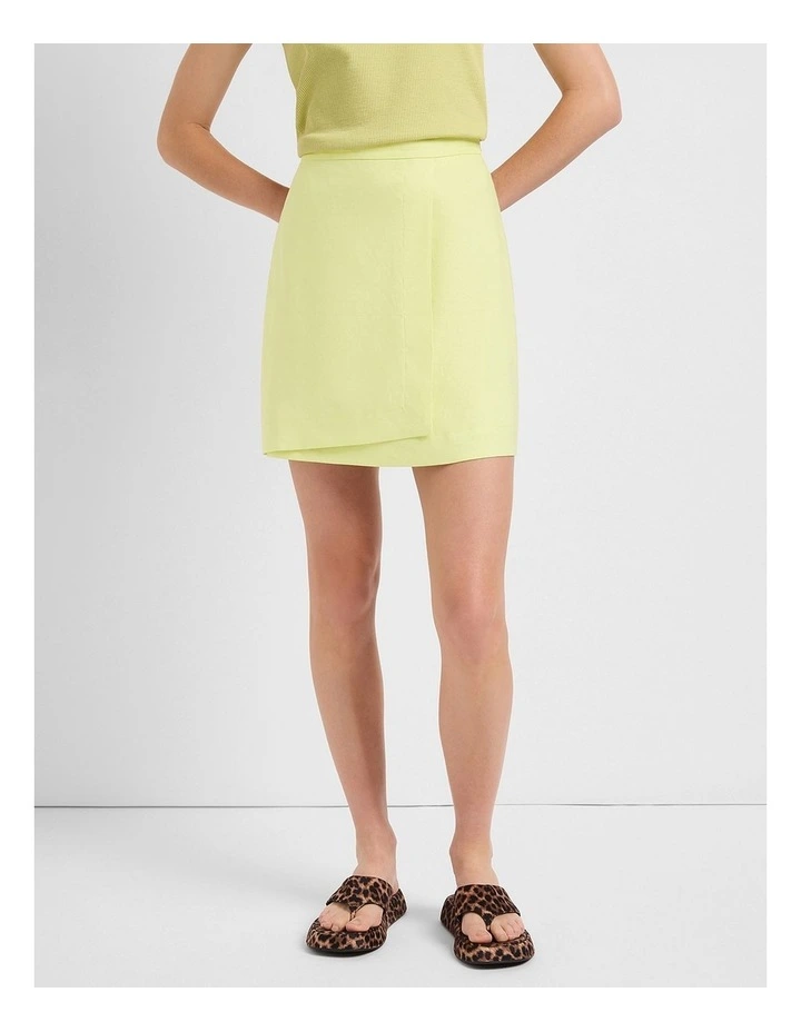 Eva Wrap Mini Skirt in Sassari image 1