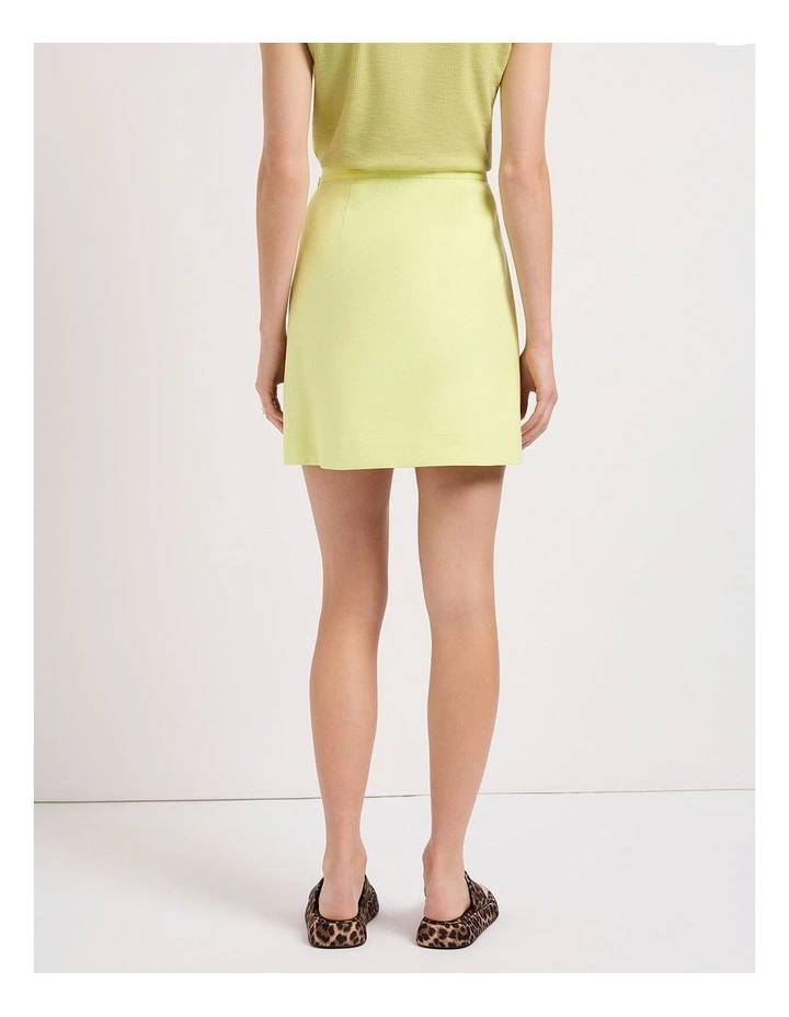 Eva Wrap Mini Skirt in Sassari image 3