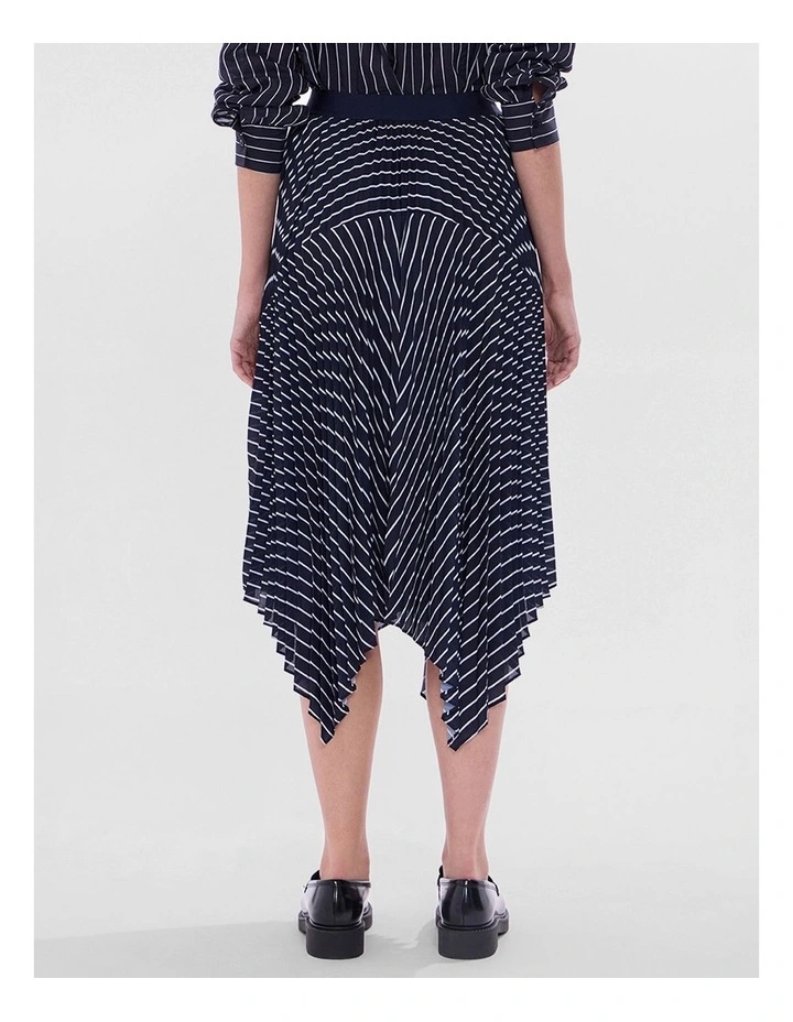 Starlight Stripe Skirt in Midnight Stripe image 3