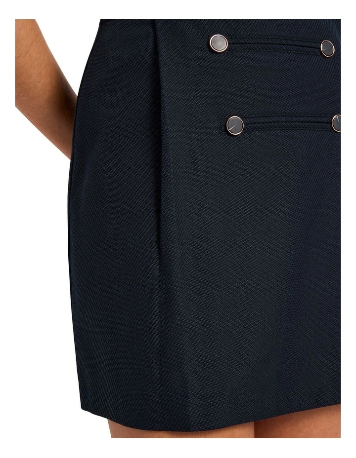 The Story Of Us Mini Skirt in Navy image 4