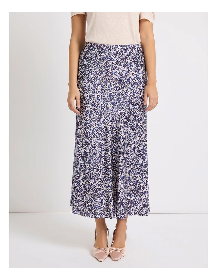 Safari And Sensibility Skirt in Blue Multi image 2