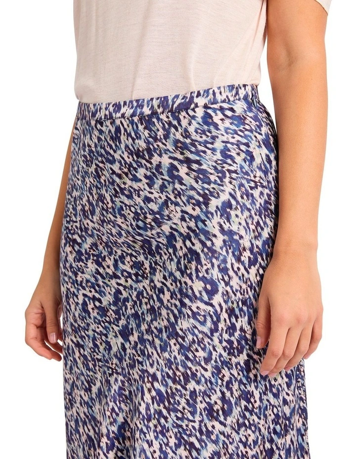 Safari And Sensibility Skirt in Blue Multi image 3
