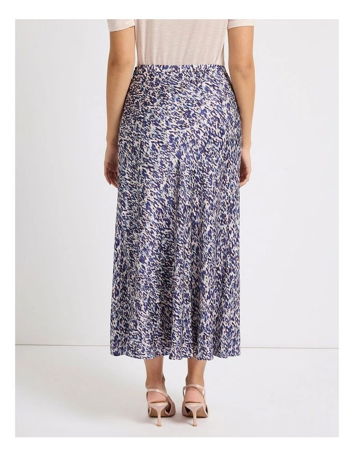 Safari And Sensibility Skirt in Blue Multi image 4