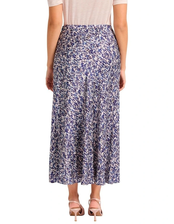 Safari And Sensibility Skirt in Blue Multi image 4