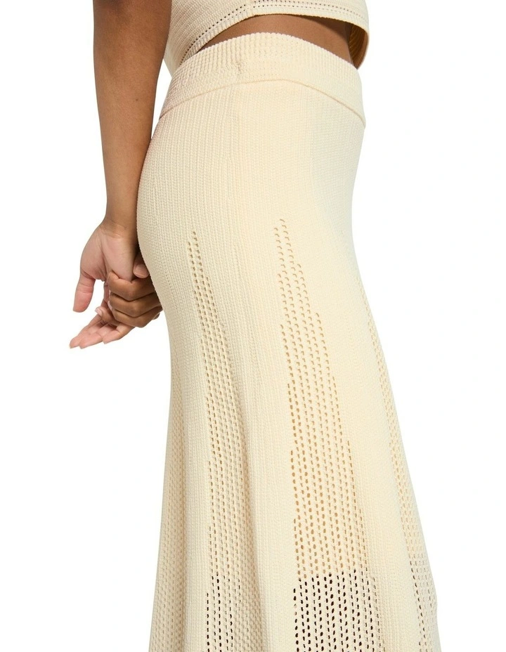 Malua Knit Midi Skirt in Hyams image 3
