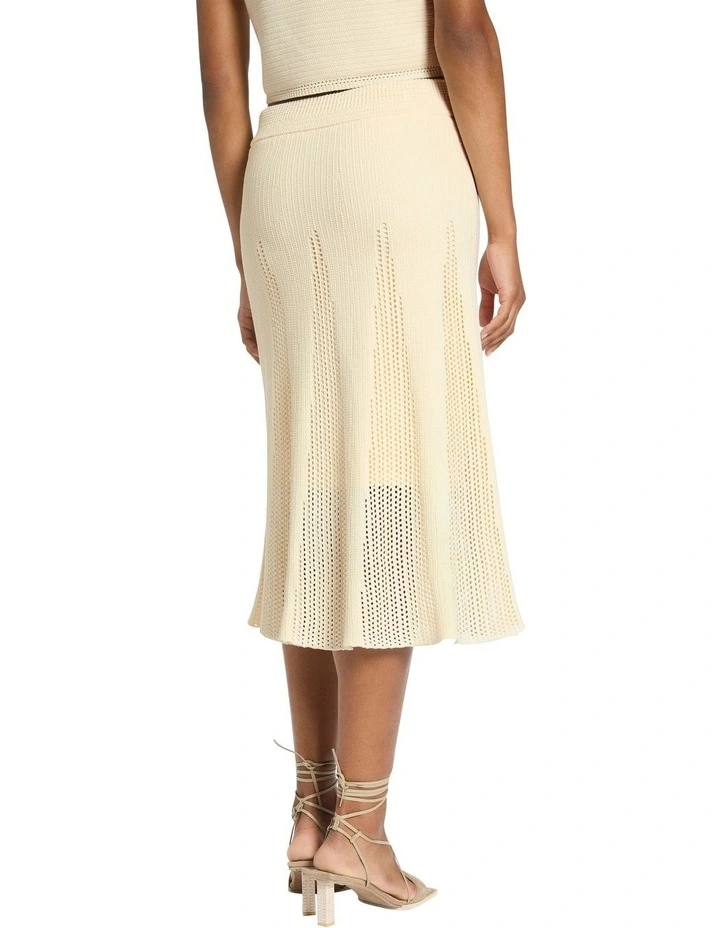 Malua Knit Midi Skirt in Hyams image 4