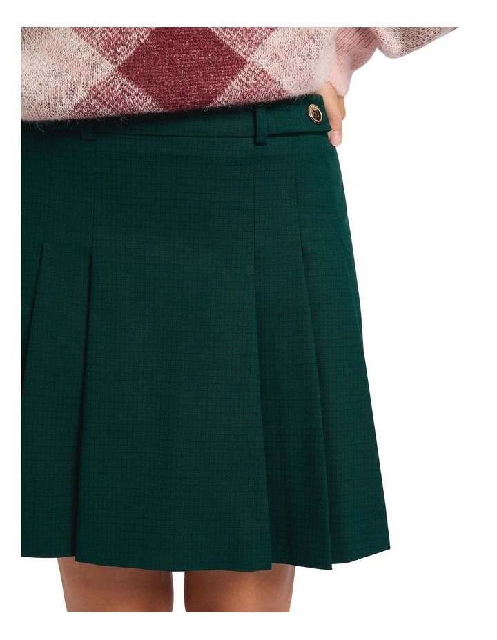 Spring Breakers Mini Skirt in Green Multi image 4