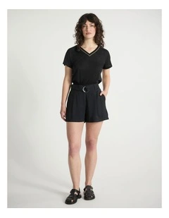 Night Changes Short in Black