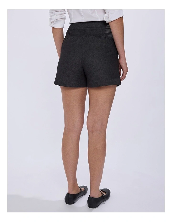 Tate Smart Denim Short in Washed Black image 3