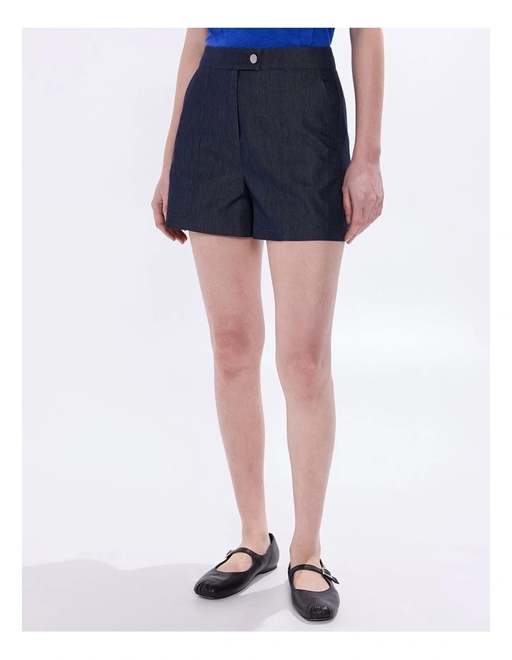 Spencer Smart Denim Short in Indigo image 2