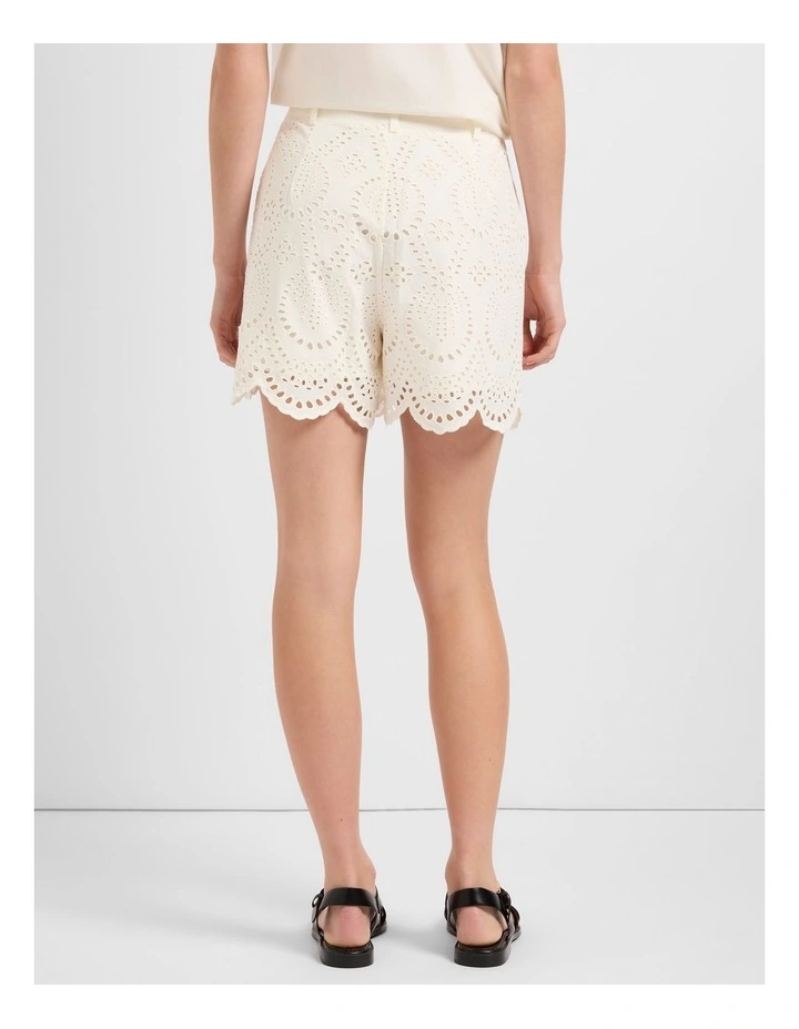 Te Amo Lace Short in Ivory image 3