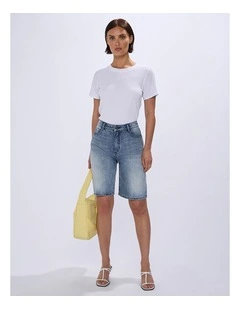 Tui Denim Short in Bronte Blue