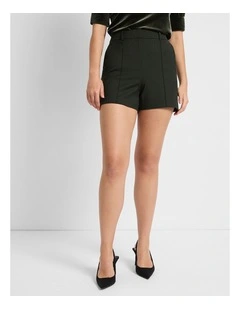 Dynasty Tailored Short in Dark Khaki