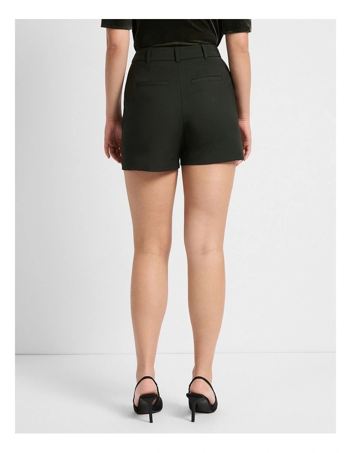 Dynasty Tailored Short in Dark Khaki image 3