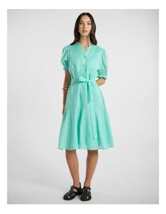 Florence Mini Dress in Jelly Mint
