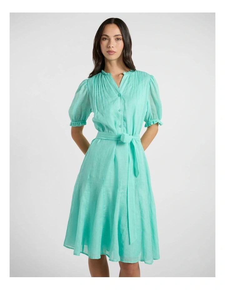 Florence Mini Dress in Jelly Mint image 2