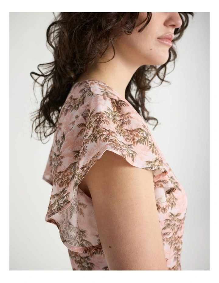 Does Tree Know Dress in Pink Multi image 4