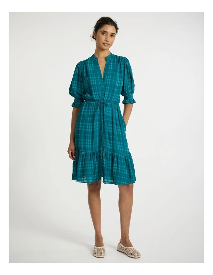 Ready To Run Dress in Peacock Green image 1