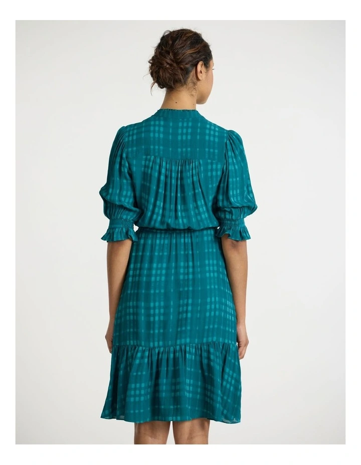Ready To Run Dress in Peacock Green image 3