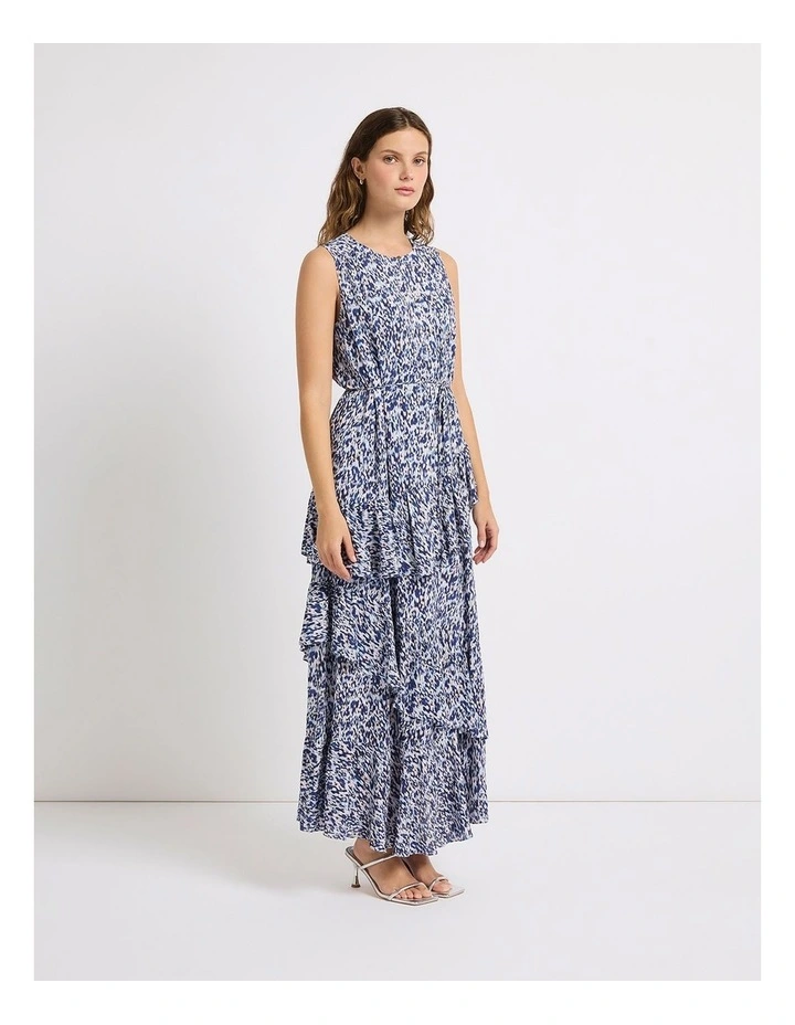 Safari And Sensibility Dress in Blue Multi image 2
