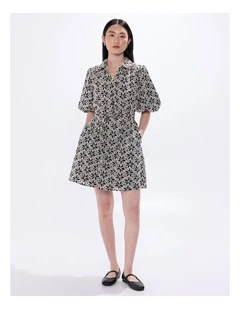 Nobody's Perfect Dress in Black Multi