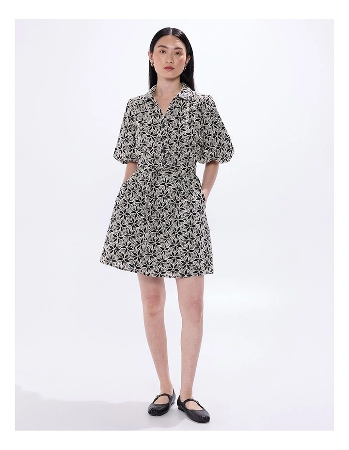 Nobody's Perfect Dress in Black Multi image 1