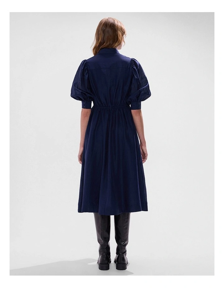 Empress Twist Front Dress in Midnight image 3
