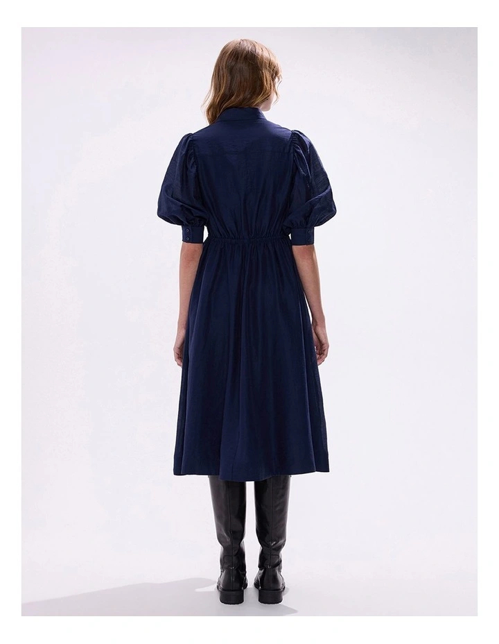 Empress Twist Front Dress in Midnight image 4