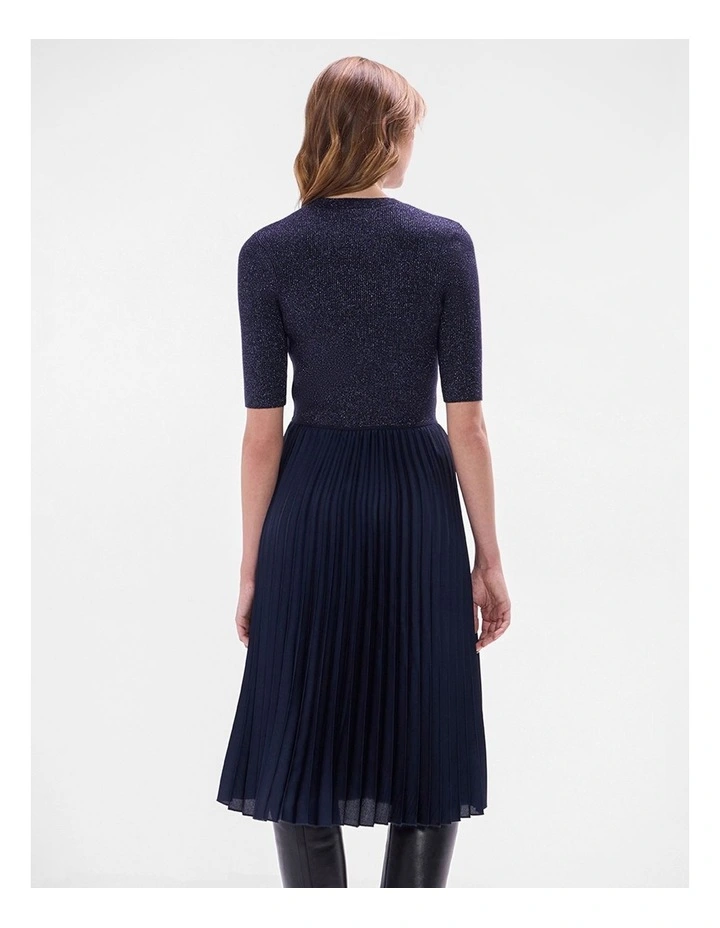 Solstice Midi Dress in Midnight image 3